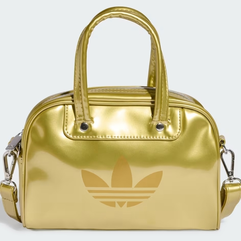 adidas Originals Adicolor Shiny Gold Crossbody Bag